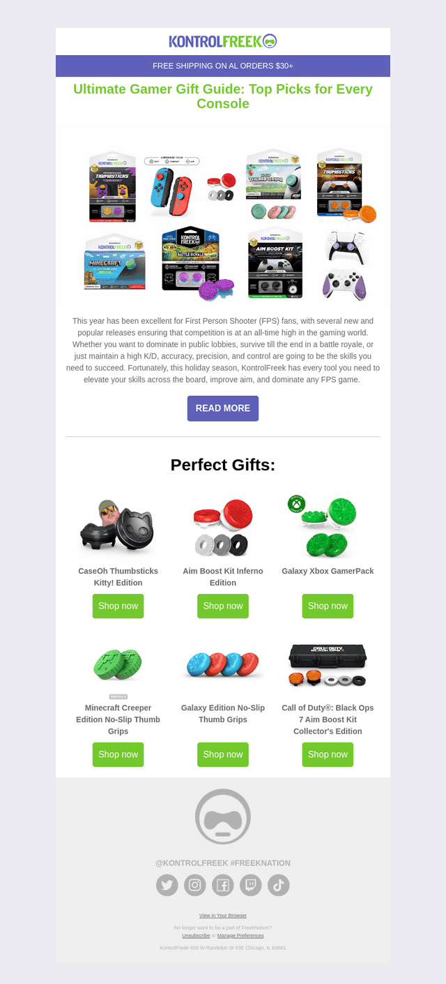 Stocking Stuffers for Every Gamer 🎮