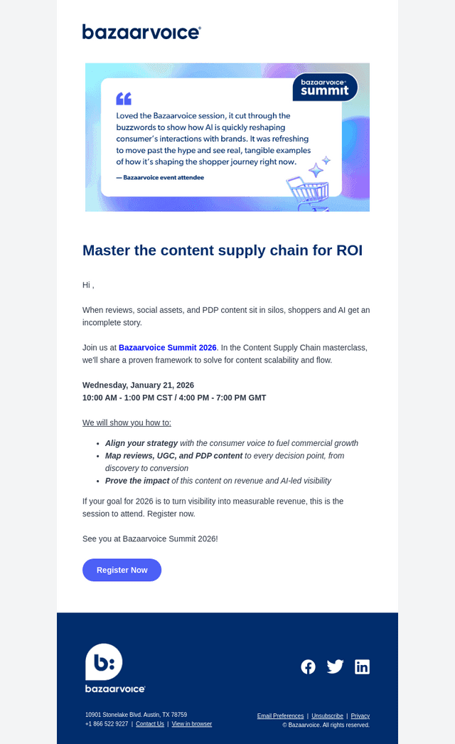 Join Summit 2026 to master the path to purchase