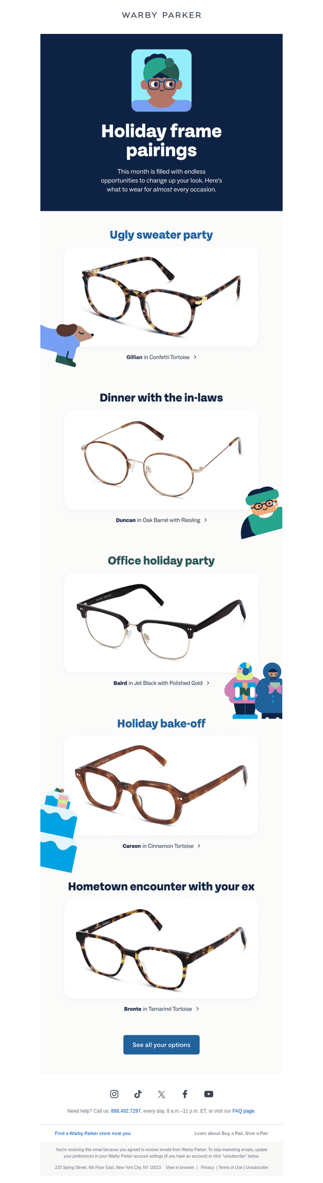 Your holiday frame guide