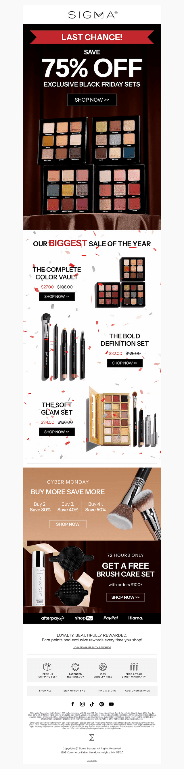 🔔 LAST CALL! 75% Off Exclusive Sets