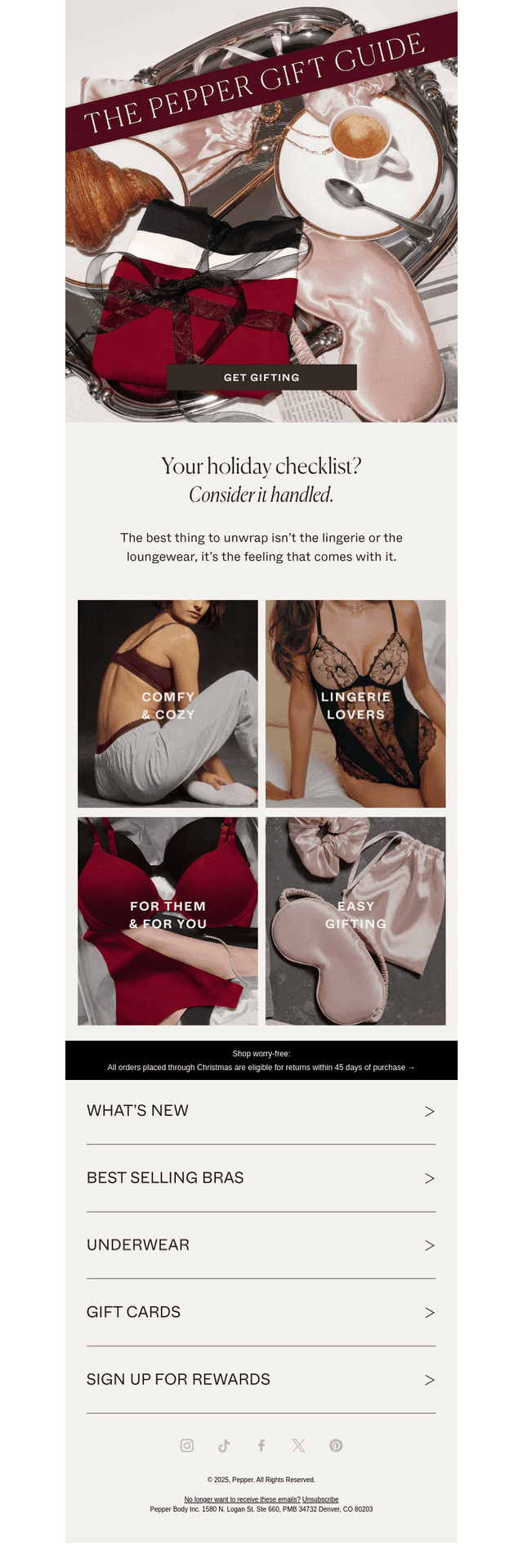 The Pepper Gift Guide is here 🎁