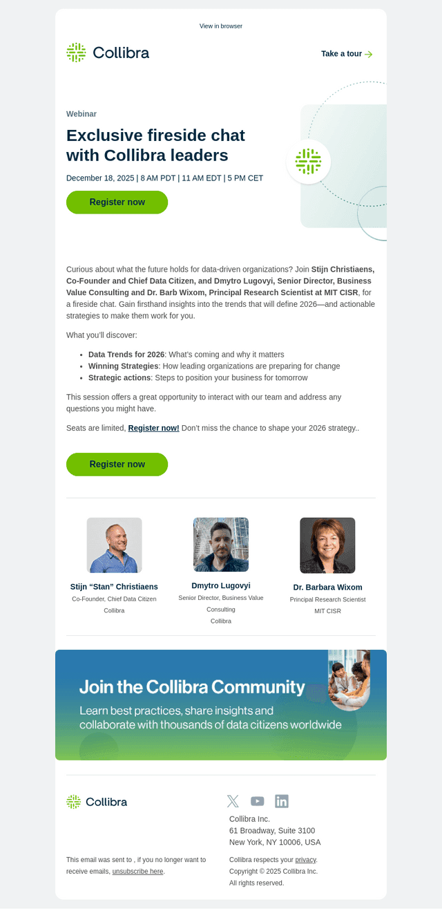 2026 Collibra predictions webinar: Data trends unveiled