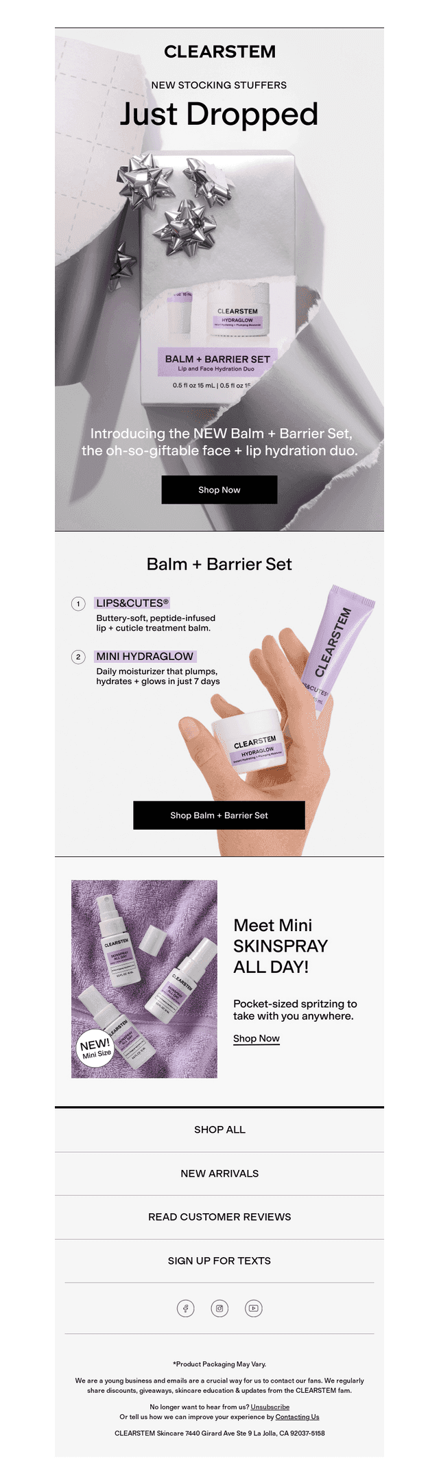 NEW: Balm + Barrier Set
