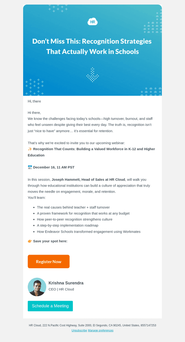 HR Cloud email from Thu, Dec 4, 2025