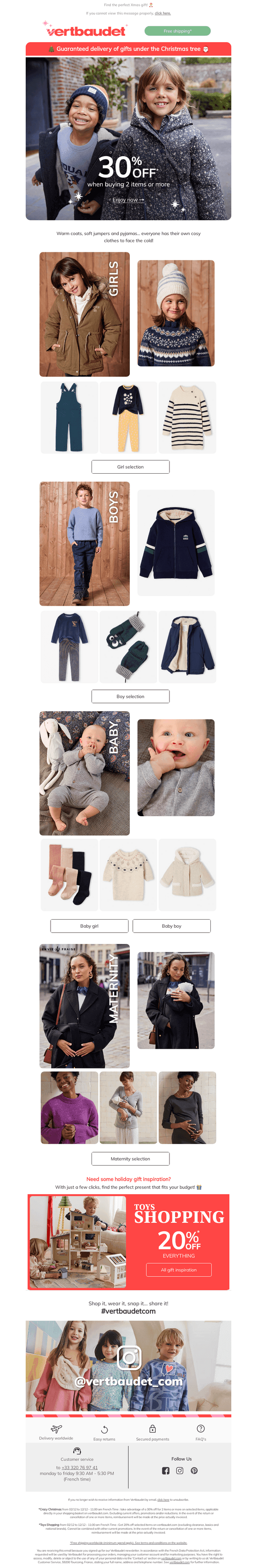 Winter Deals: get 30% off ❄️