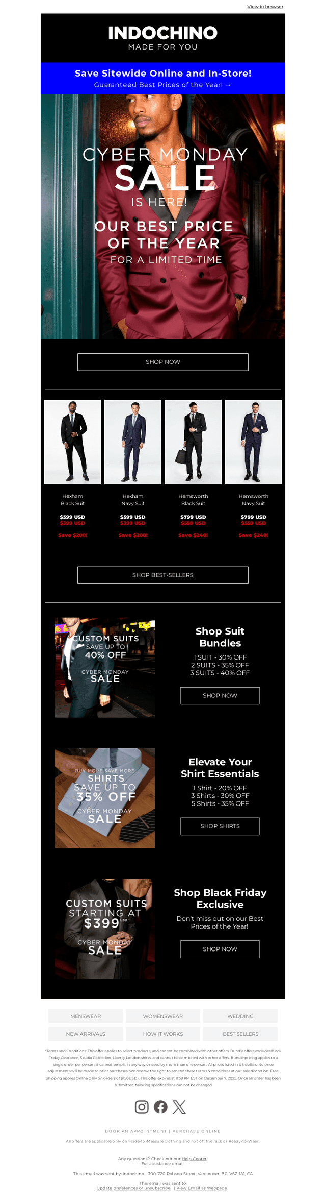 3 more days - Save BIG for Cyber Week