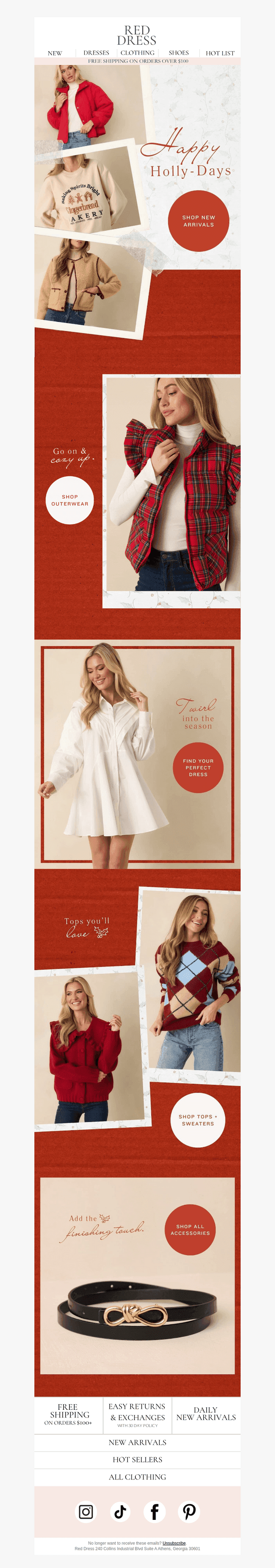 All New. All Holly-Days.