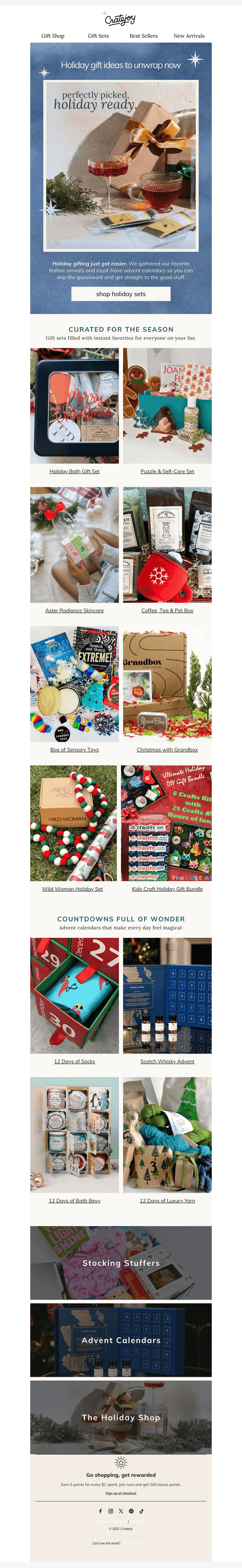 Holiday gift sets to unwrap now