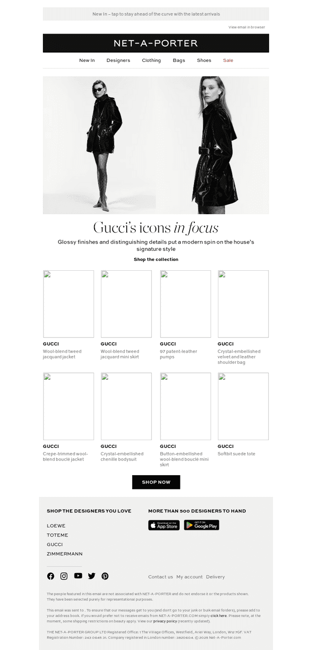 Gucci’s icons in focus