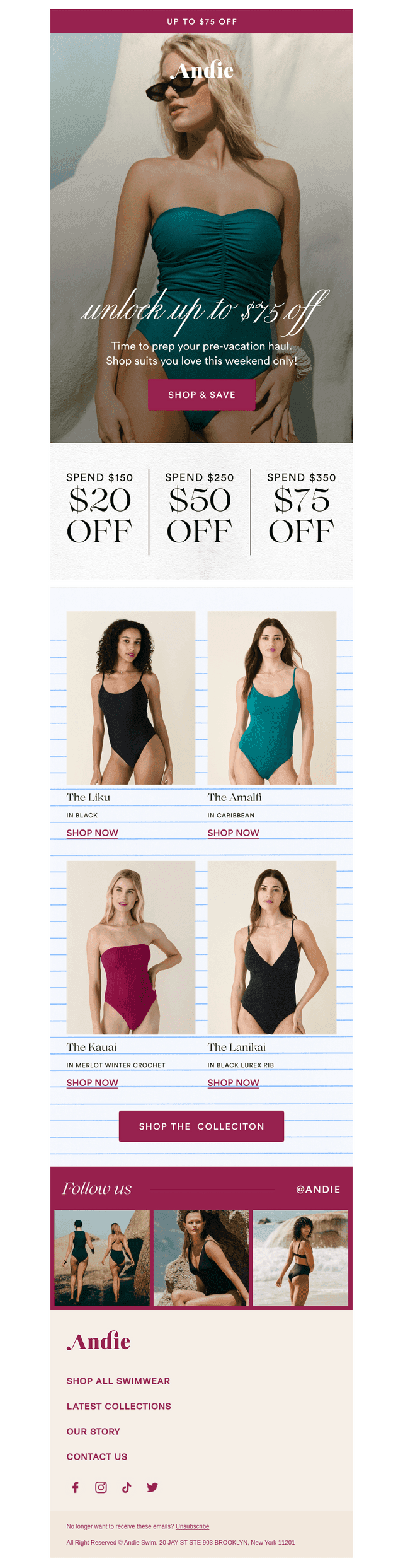 ✨Up to $75 Off