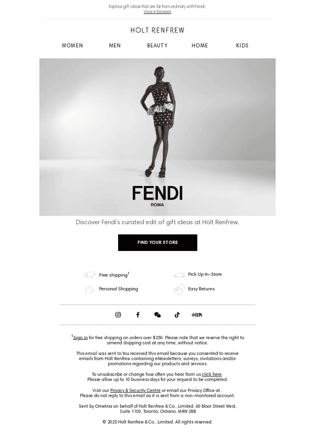 Fendi | Holiday Collection
