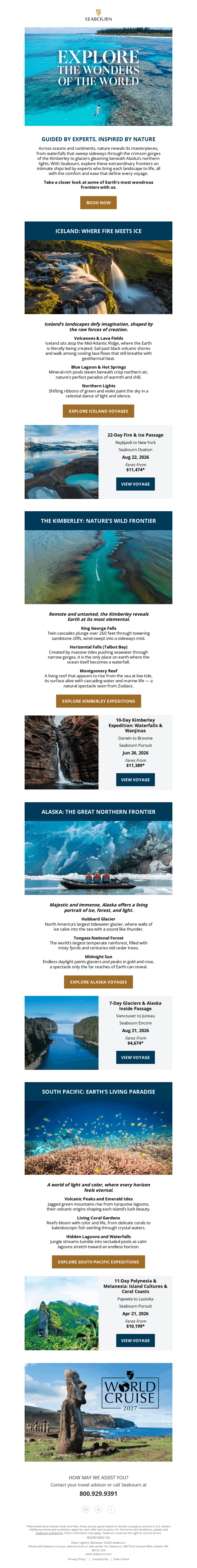 Discover Nature’s Masterpieces