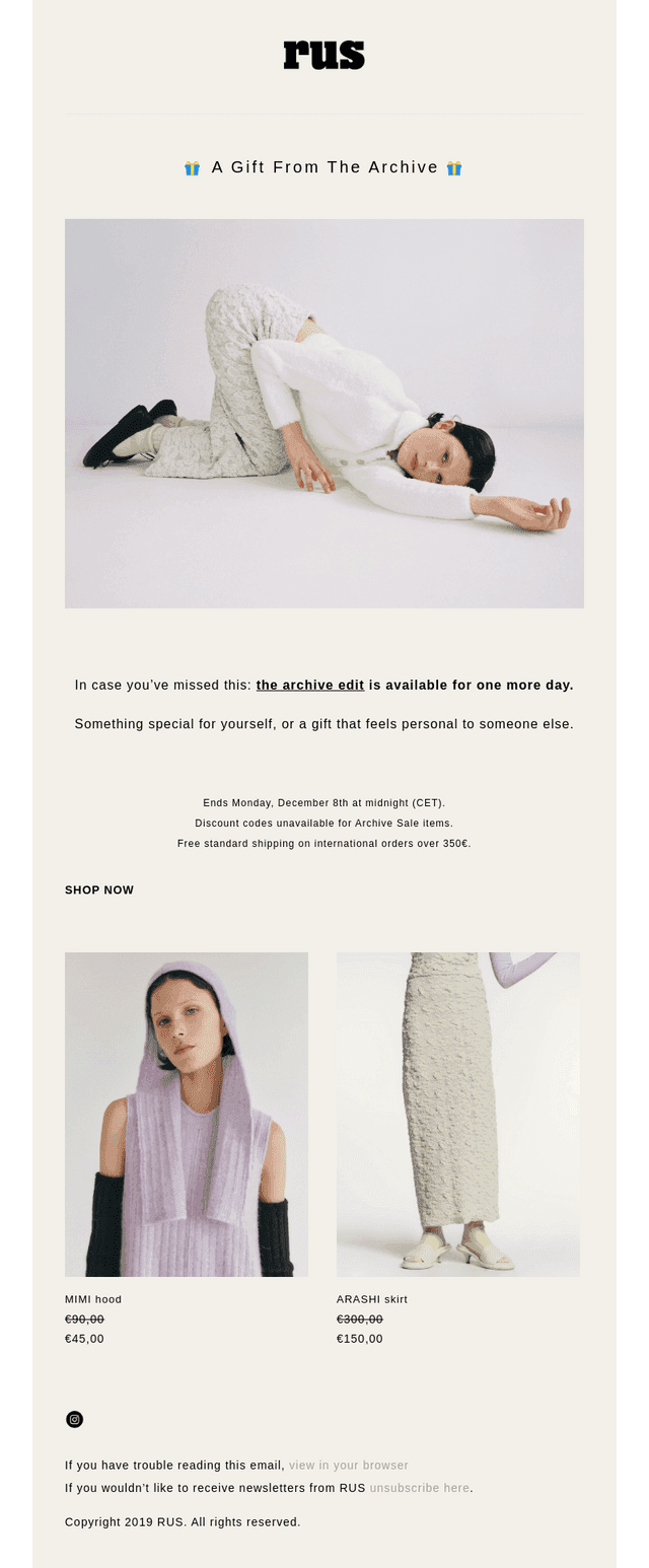 Last Chance:  🎁 something special to keep or give
