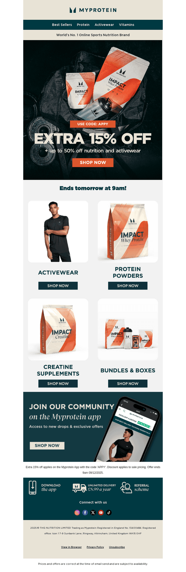 Last chance: EXTRA 15% off app boost
