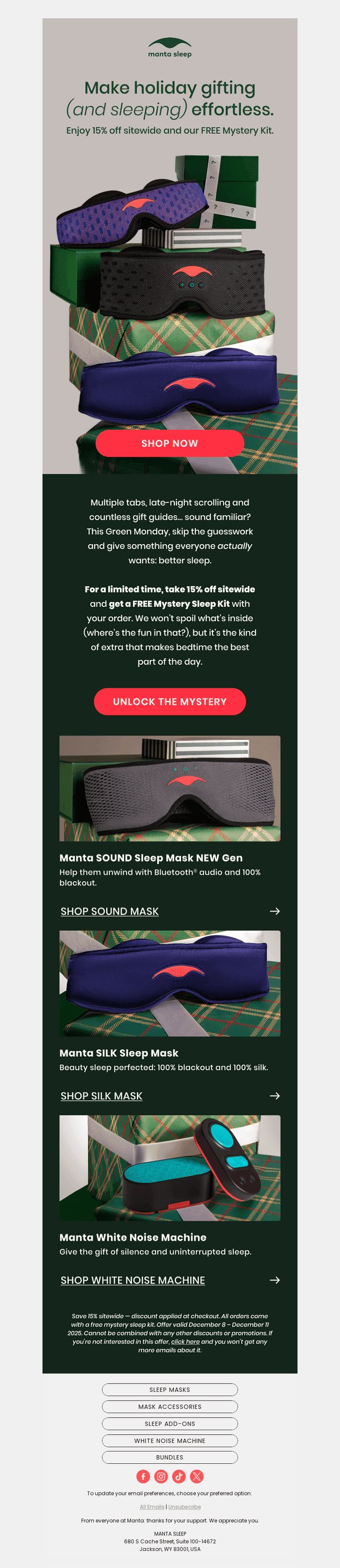 The secret’s out (almost)... 🎁
