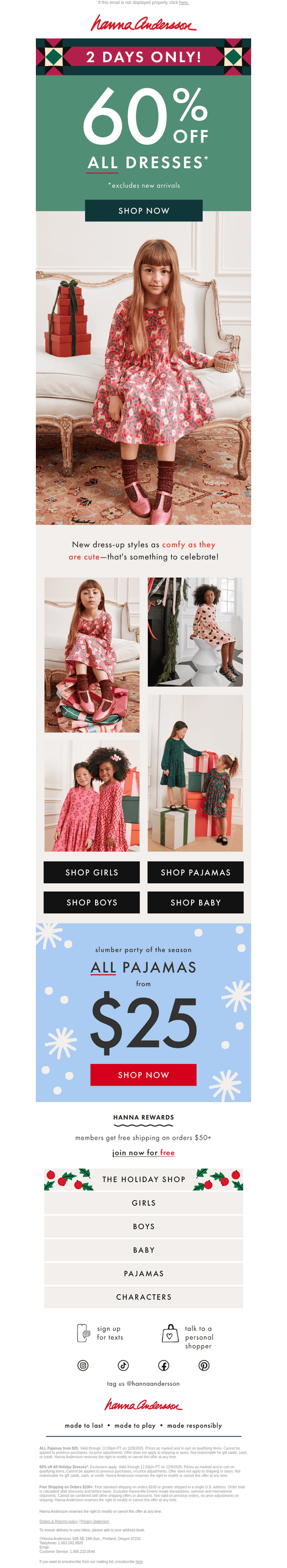 STARTS NOW: 50% Off ALL Dresses