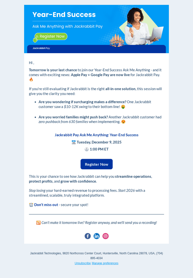 [Webinar] Last Chance ⏰ See how one studio saved $10–12K this year