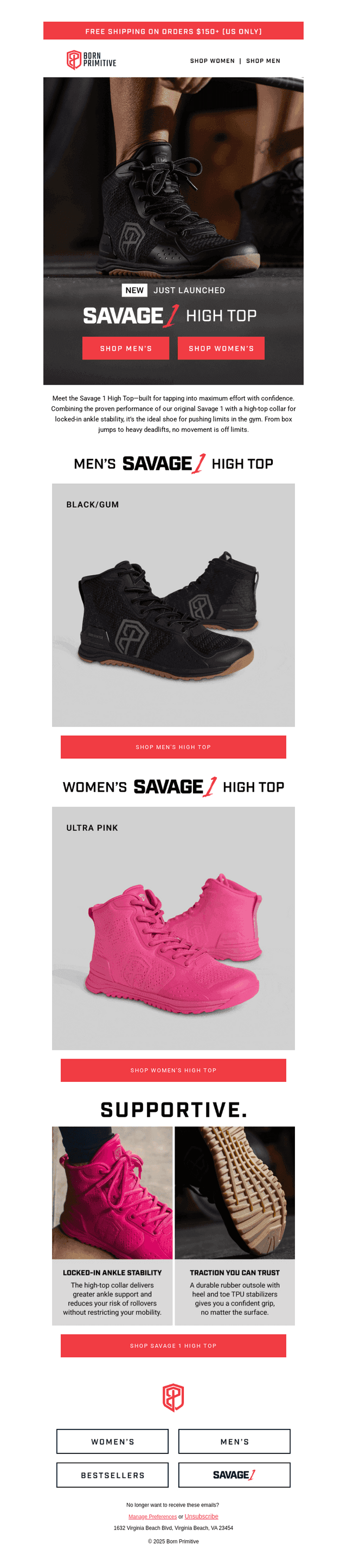 JUST LANDED 🔥 Savage 1 High Top!