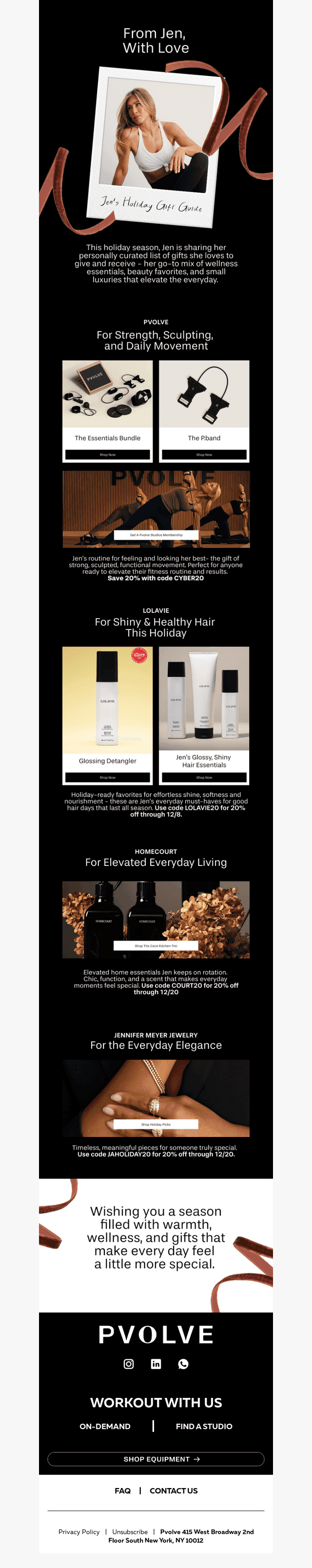 Jen’s Holiday Gift Guide is here ✨