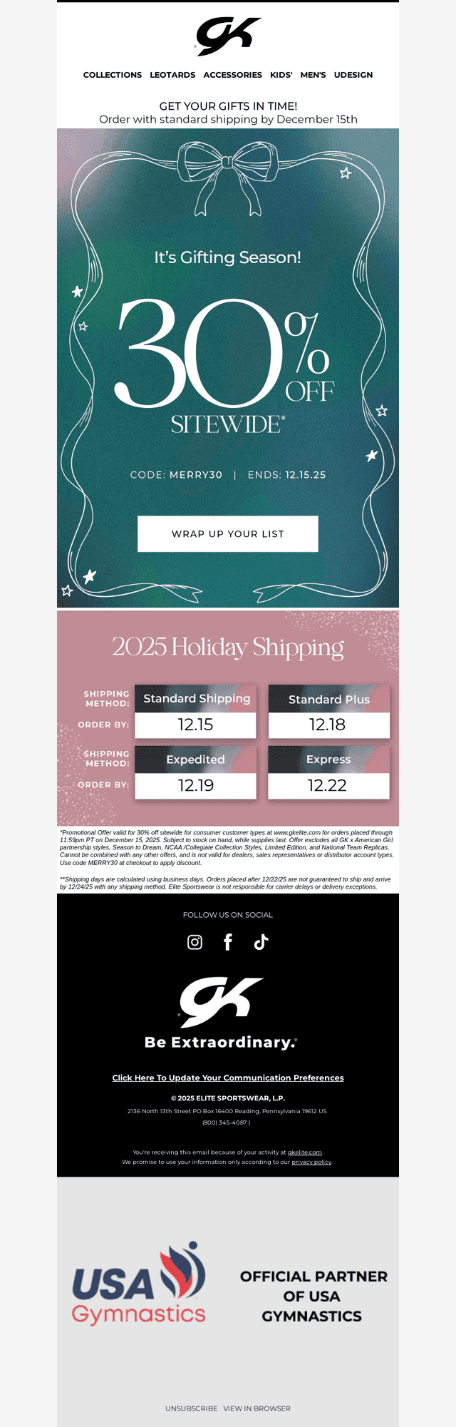 IT'S TIME: 30% OFF Sitewide Starts Now