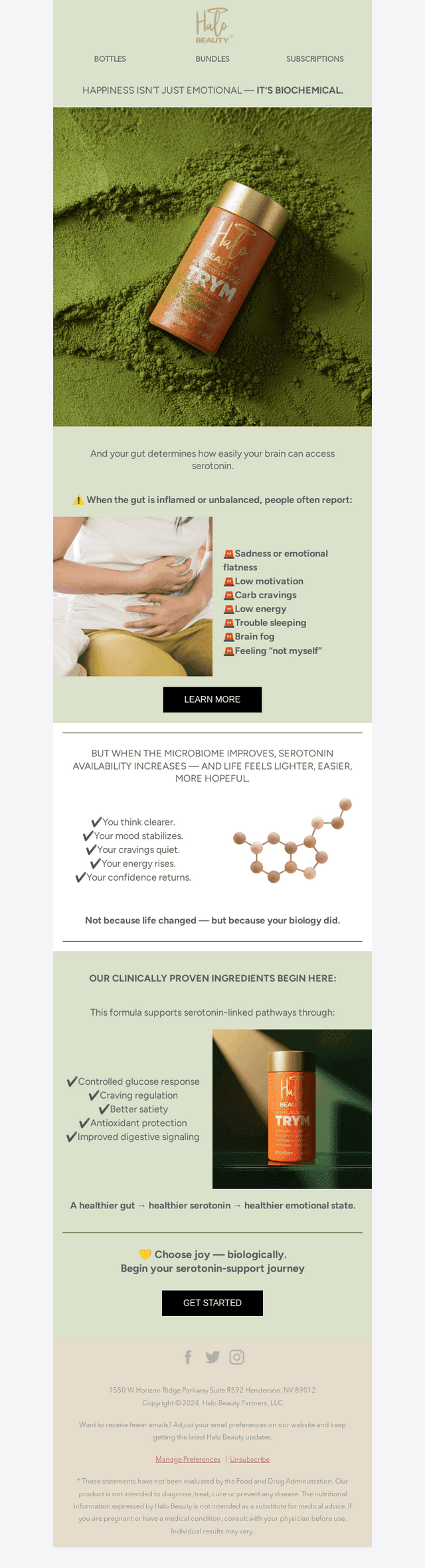 A happier you begins in your microbiome.