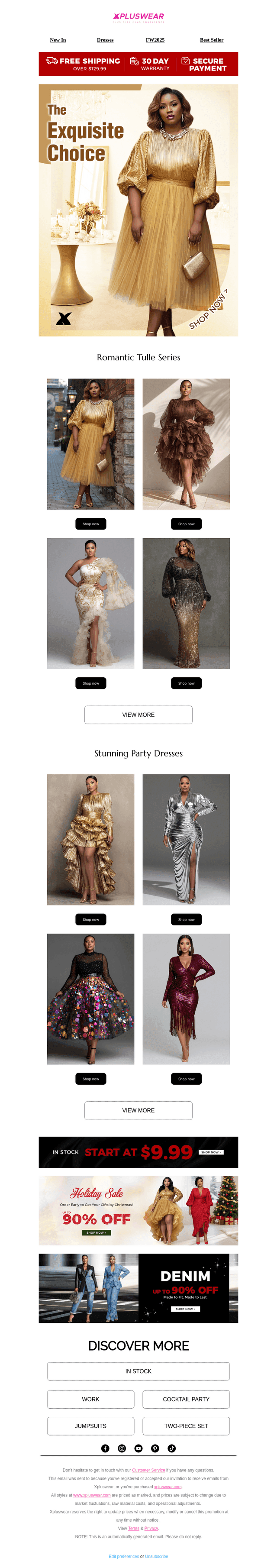 💌 Romantic Gifts: Tulle Collection Launch!