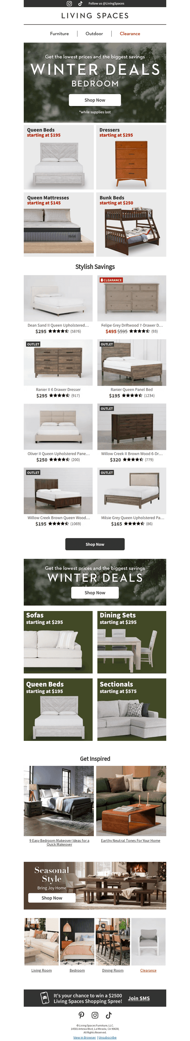 WINTER DEALS for Your Bedroom ❄️