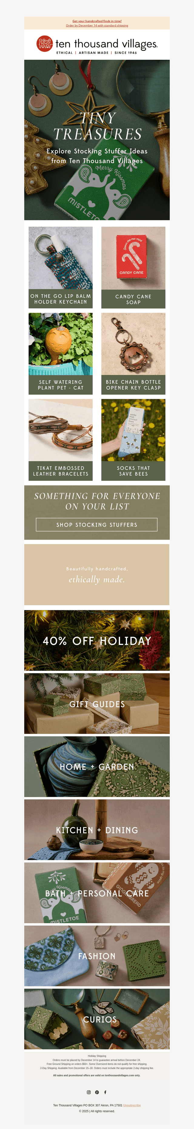 Delightful Tiny Finds Await! 🎄