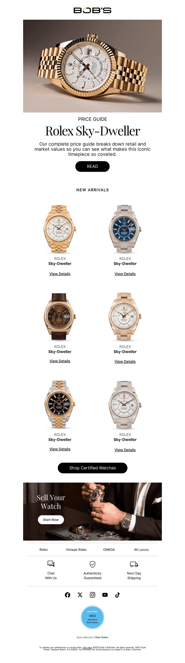 Complete Guide to Sky-Dweller Pricing