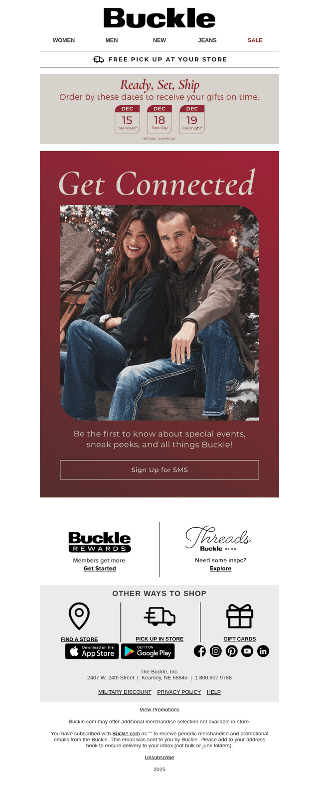 📱Buckle is Texting!