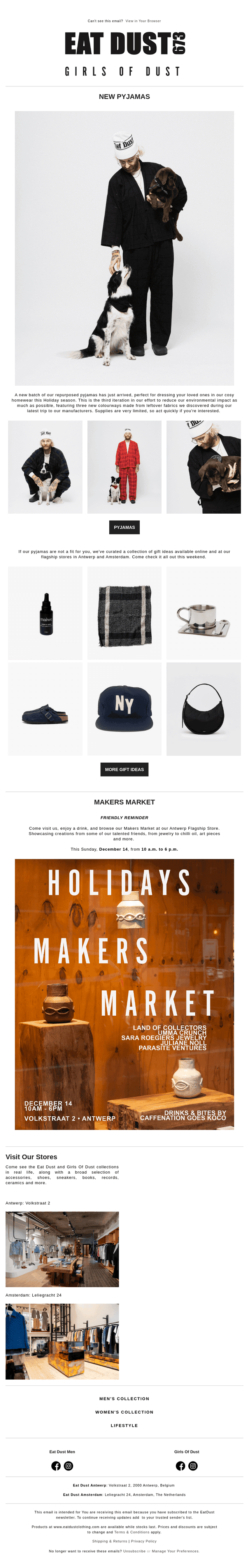 New repurposed pyjamas & more gift ideas