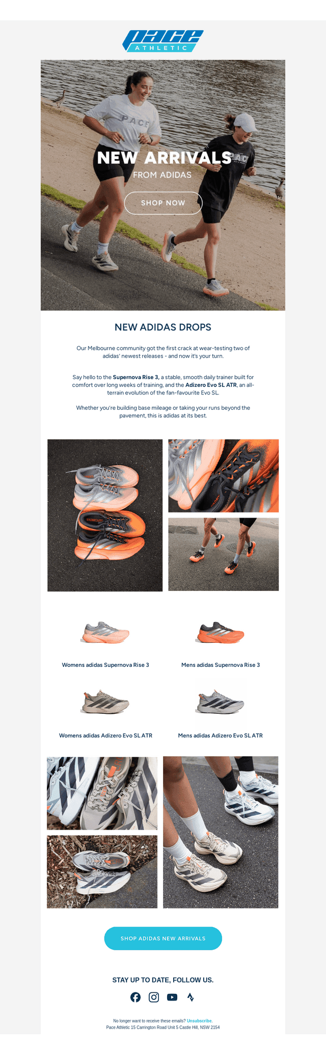 adidas Supernova Rise 3 + Evo SL ATR