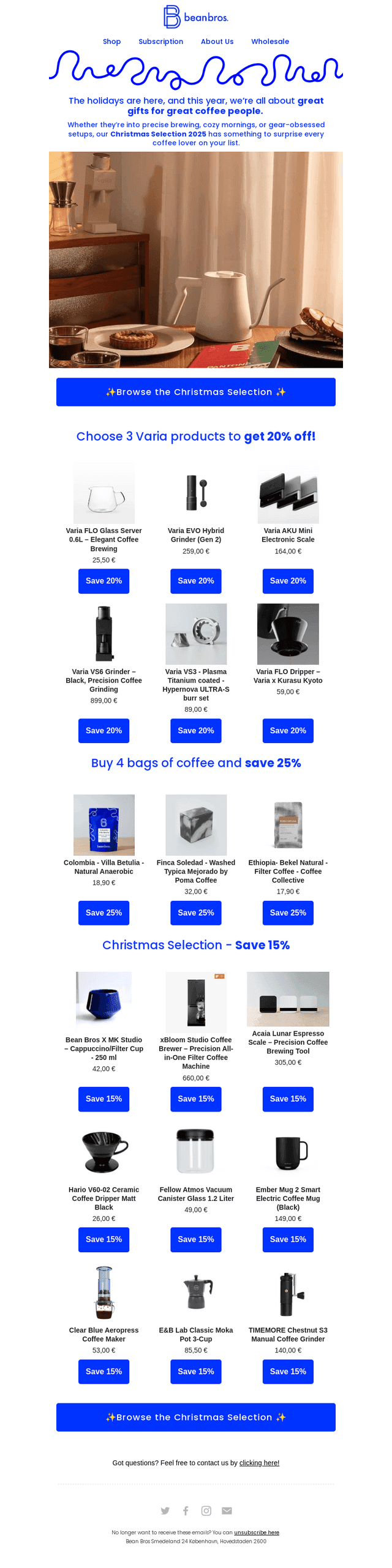Your holiday coffee gift guide is here