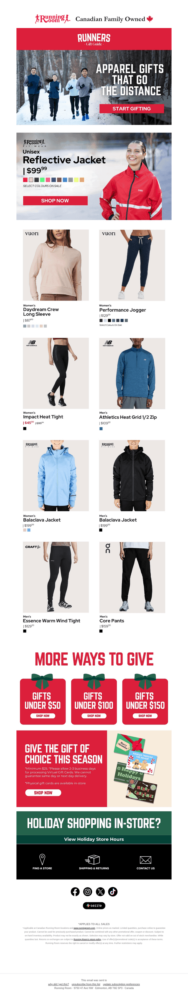 Winter-Ready Apparel Gifts For Every Pace