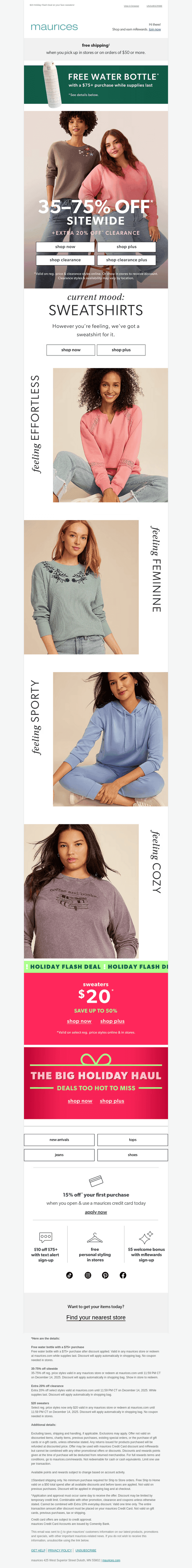 35-75% off sitewide is on!!