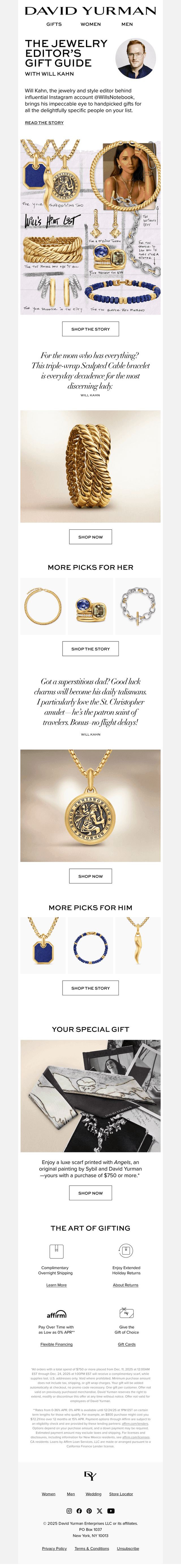 A Jewelry Expert’s Gift Guide with Will Kahn
