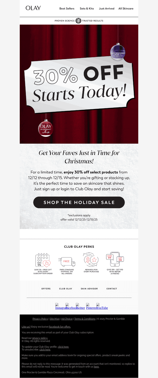 30% Off Starts Now! 🎁