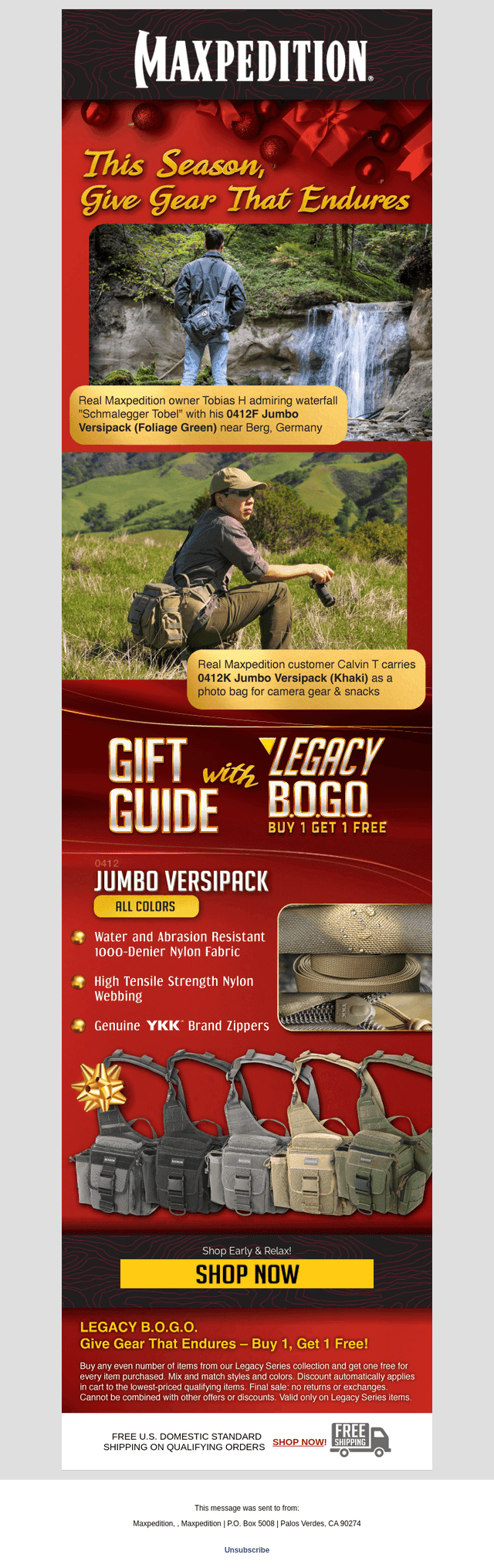 BOGO Jumbo ● Gifts That Endure