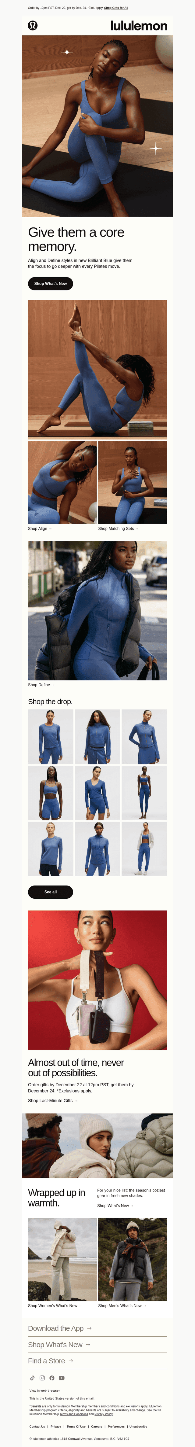 This new blue hue: a brilliant gift