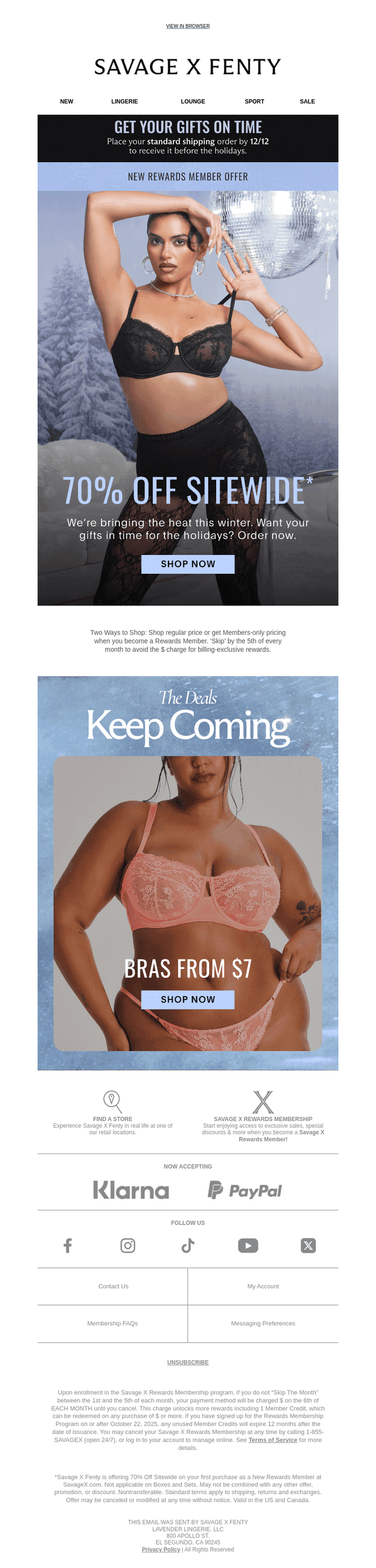 STACKED SAVINGS | 70% OFF Everything