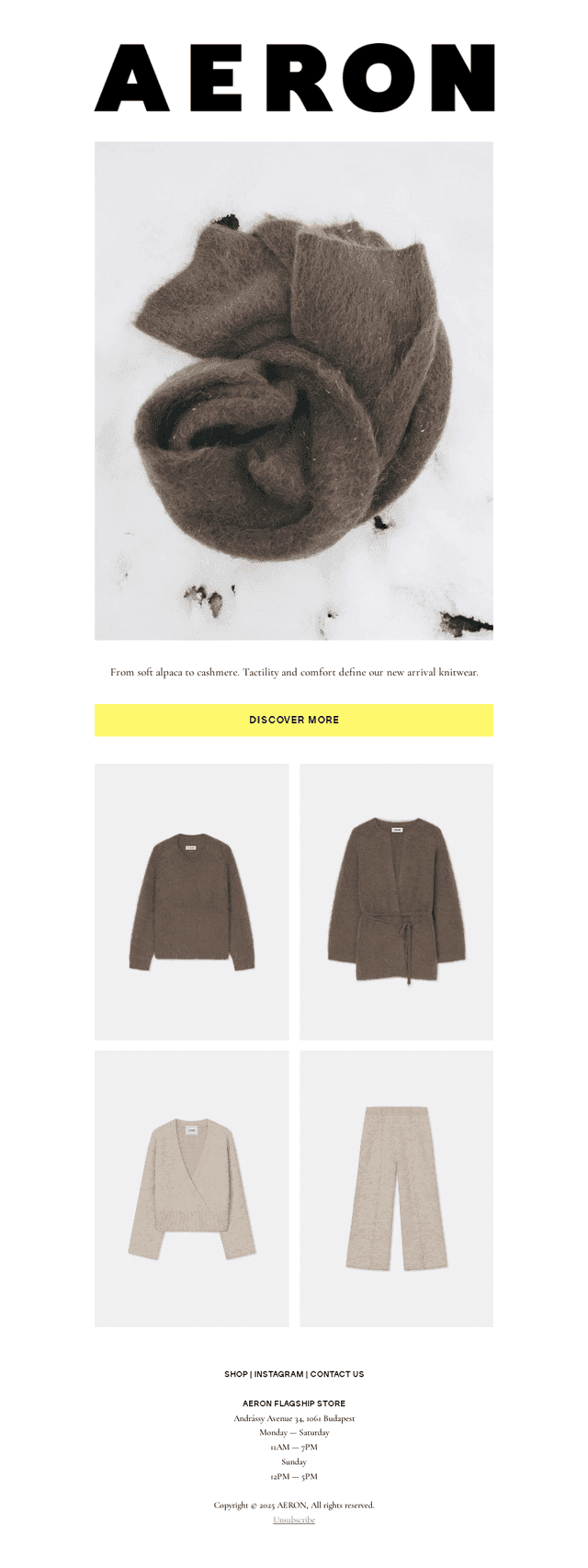 New in: Knitwear