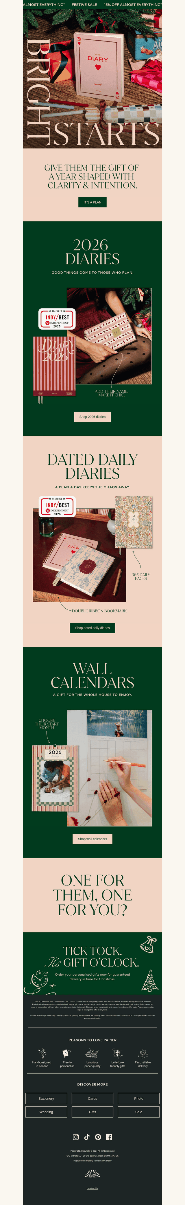 Gifts that equal organised bliss