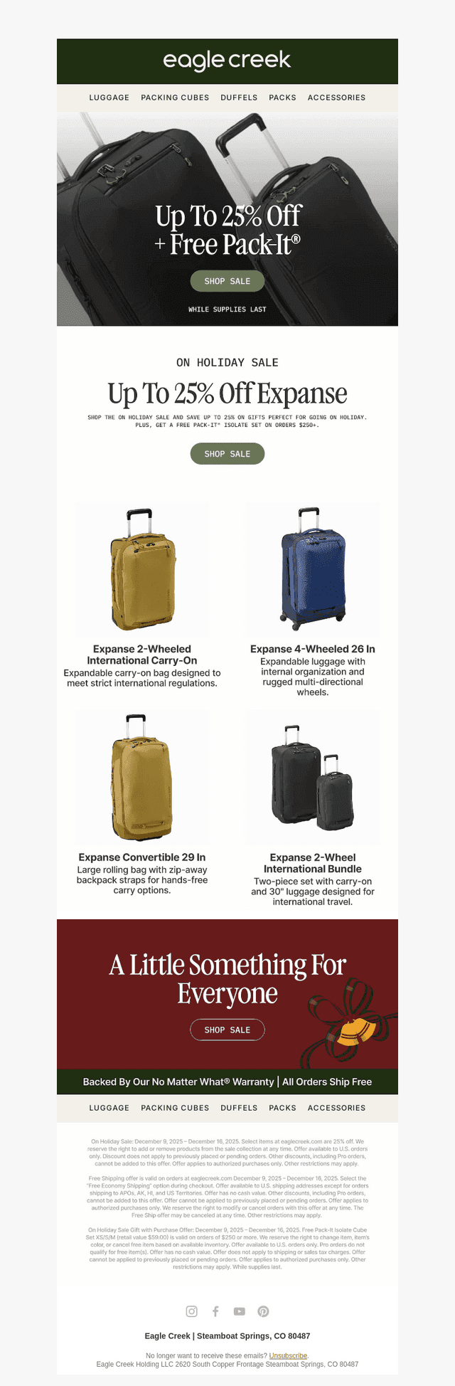 Expanded Gift Possibilities: Up To 25% Off Select Expanse