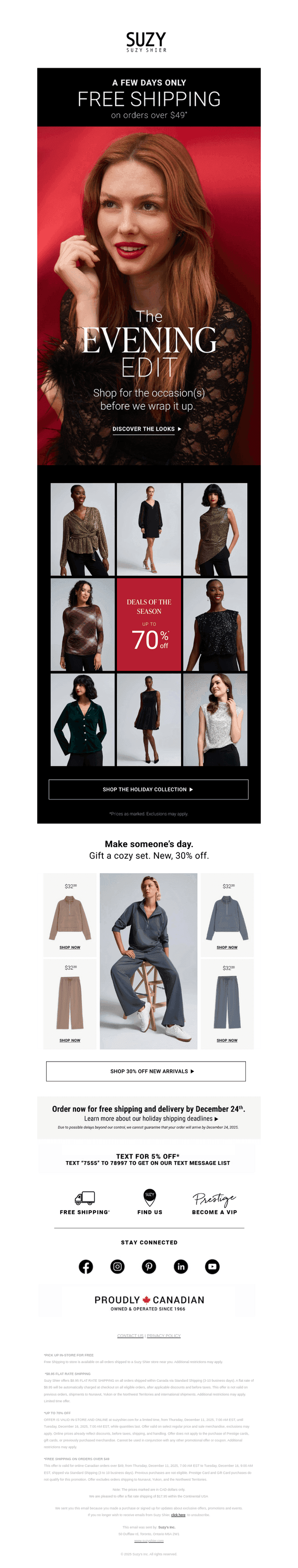 BOXING DAY PRICES NOW