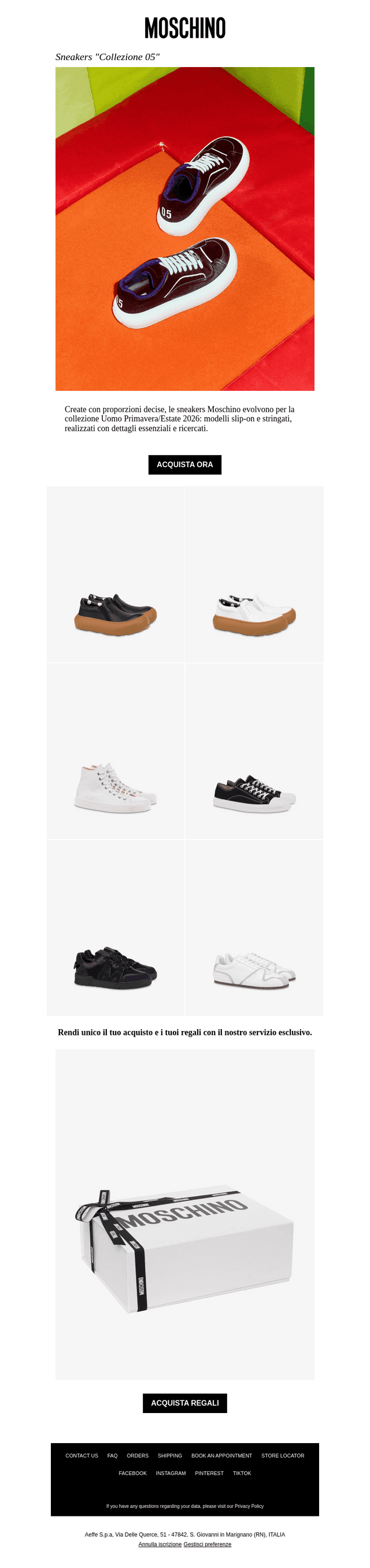 Sneakers "Collezione 05"