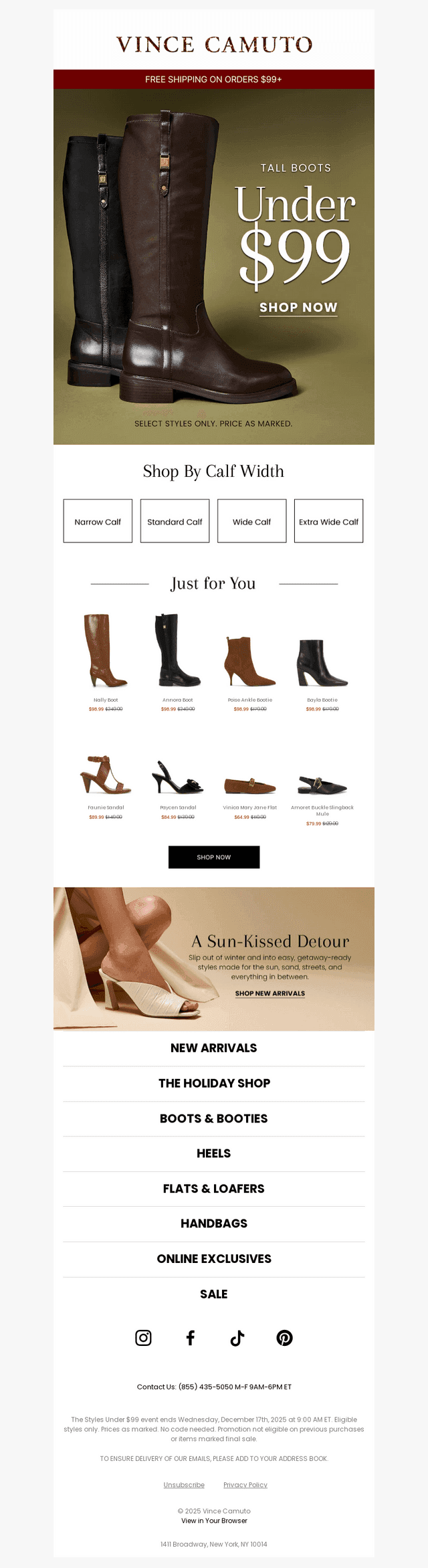 Tall Boots Under $99?