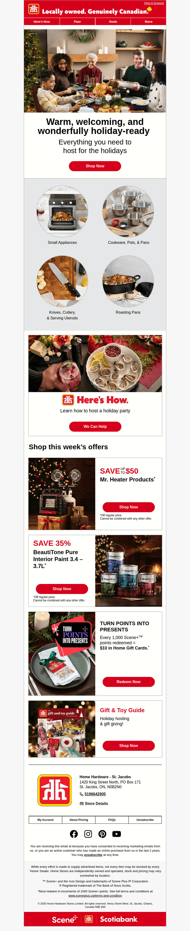 Holiday hosting made simple & stylish