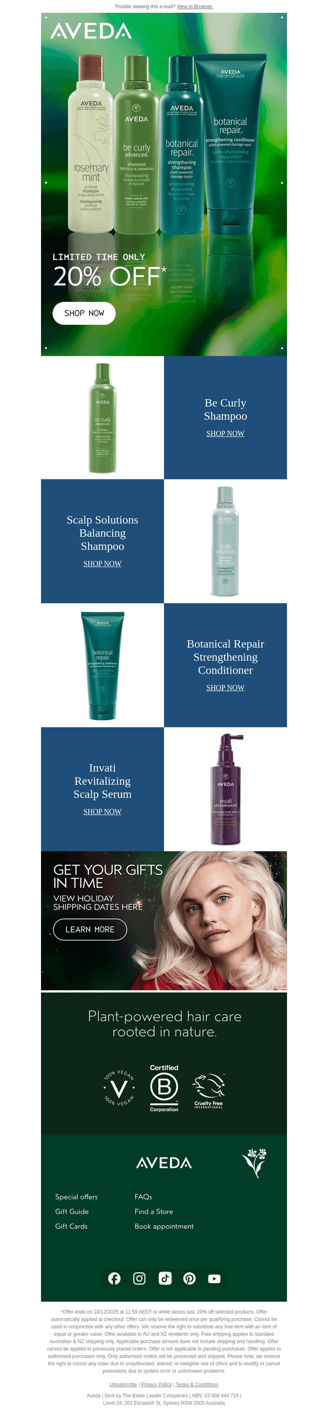 Limited Time Only! Shop 20% Off