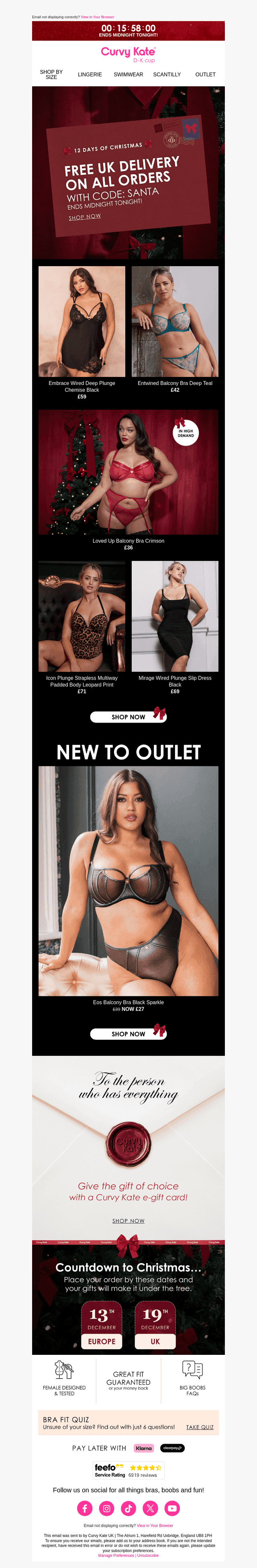→ FREE DELIVERY ENDS TONIGHT ←