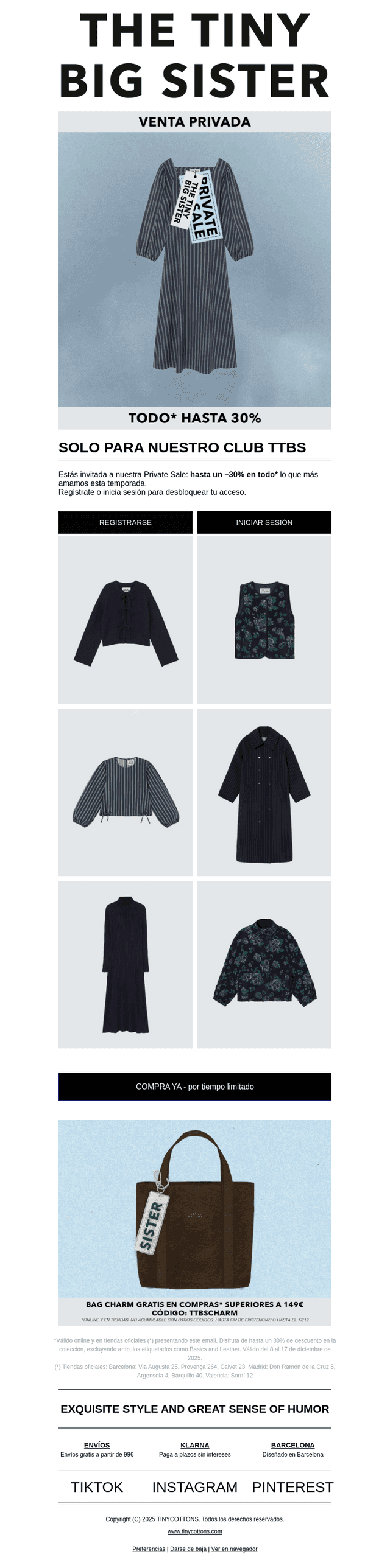 VENTA PRIVADA | hasta 30% en TODO*